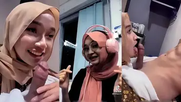 Baby Putie Jilbab Sepongan Viral Tiktokers Cantik poster
