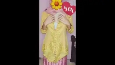 Live Ukhti Kebaya Hijab Pink Tampil Berani Menggoda Streaming Viral Lumer poster
